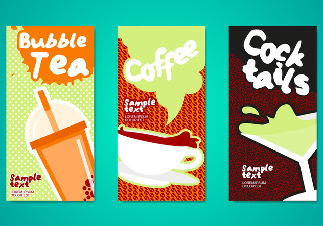 632x443 Bubble Tea Drinks Flyers Template Free Vector Download 362255