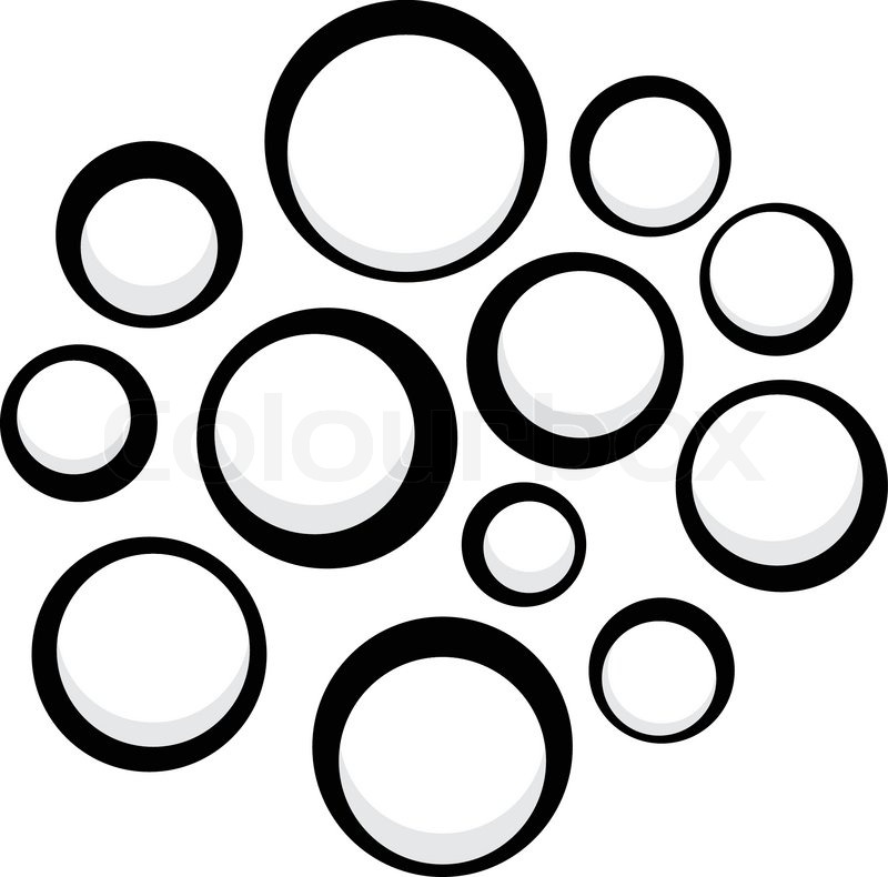 800x790 Set Of Comic Style Speech Bubbles. Vector Clouds. Eps10. Stock