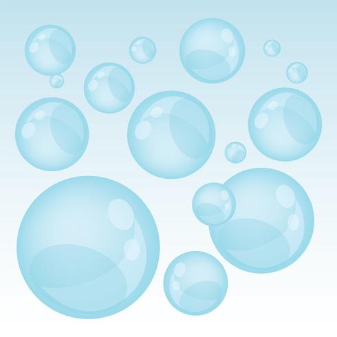 490x490 Water Bubbles Vector