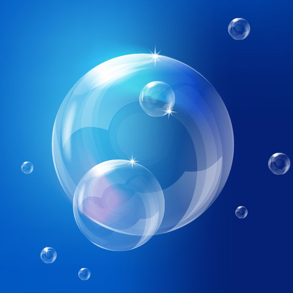 600x600 How To Create Realistic, Vector Bubbles