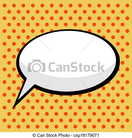 450x470 Pop Art Comic Speech Bubble.