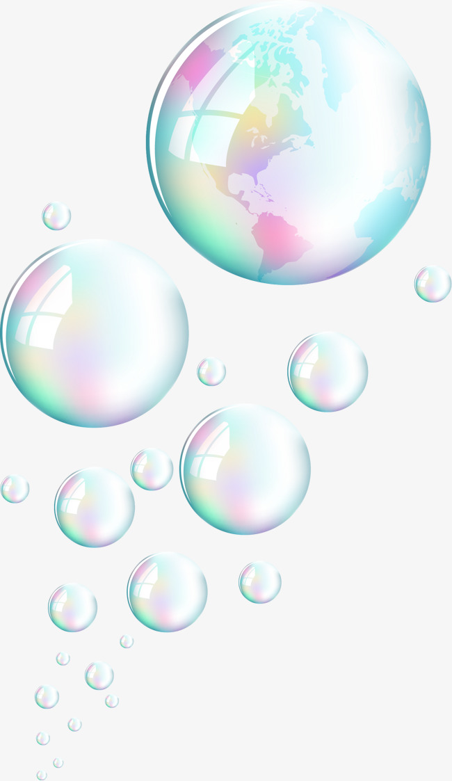 650x1123 Science Fantasy Bubble Vector, Color Bubble, Color, Earth Png And