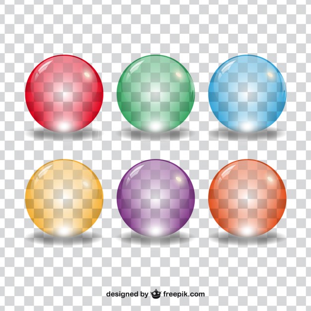 626x626 Colored Bubbles Vector Free Download