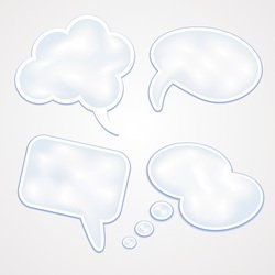 250x250 Free Free Speech Bubble Vector Set Psd Files, Vectors Amp Graphics
