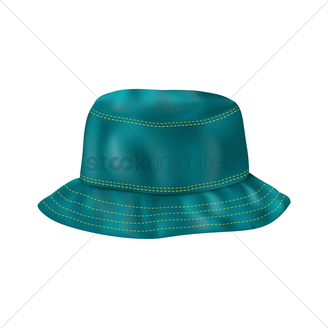1300x1300 Bucket Hat Vector Image