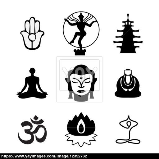 512x512 Icon Buddha Vector