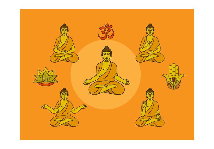 Buddha Vector at GetDrawings | Free download