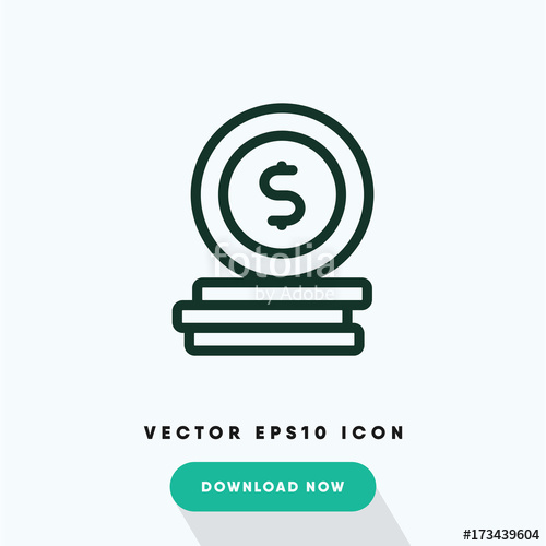 500x500 Budget Vector Icon Stock Image And Royalty Free Vector Files On