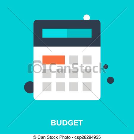 450x470 Abstract Vector Illustration Of Budget Flat Design Concept.
