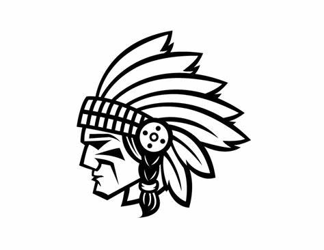 474x366 Indian Head Vector. Indian Head Clip Art Hasshe