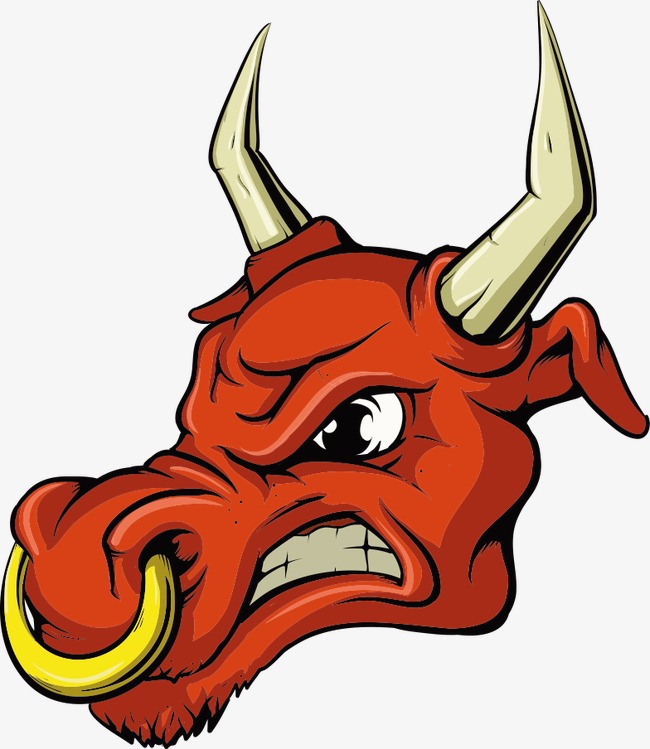 650x749 Vector Cartoon Buffalo, Cartoon Animals, Animal, Vector Animals