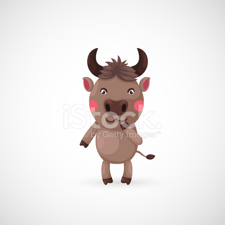 438x439 Buffalo Vector Stock Vector