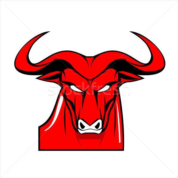 600x600 Red Buffalo Vector Illustration Stendy Watumena (Hunterx