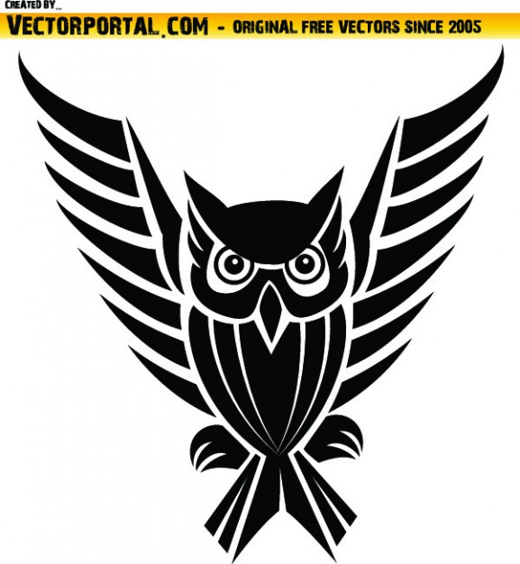 577x626 Tribal Con Alas Largas Descargar Vectores Gratis