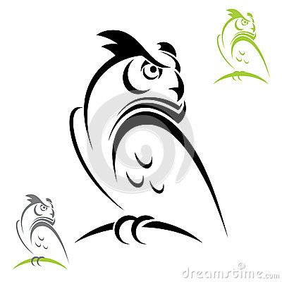 400x400 Buho Perfil Vector