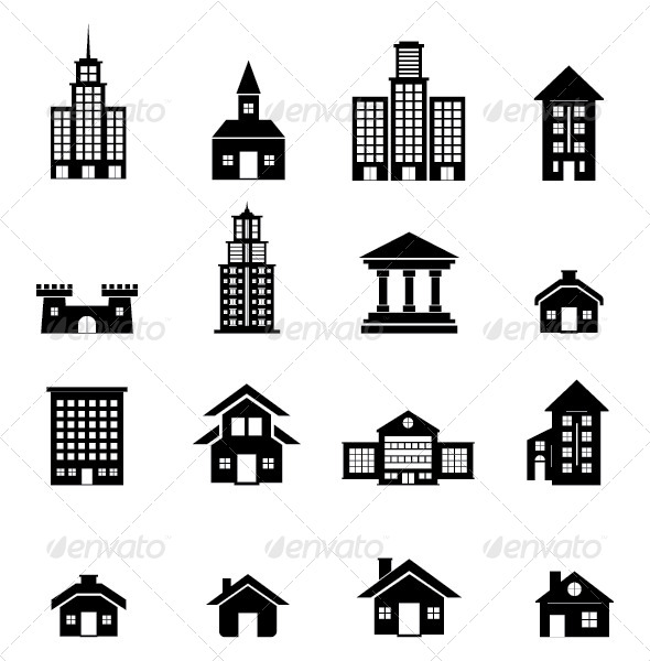 590x600 Building Vector By Tzubasa Graphicriver