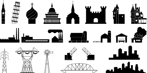 580x289 19 Build Vector Art Deco Huge Freebie! Download For Powerpoint