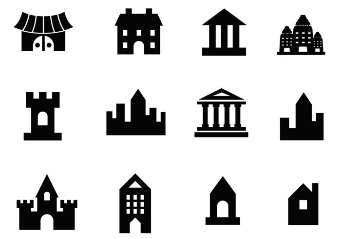700x490 Building Vector And Architecture Vector Pack
