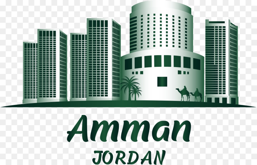 900x580 Amman Building Royalty Free Illustration