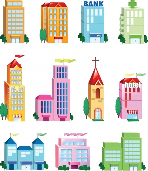 521x600 Building Png Library Download Vector Free Download