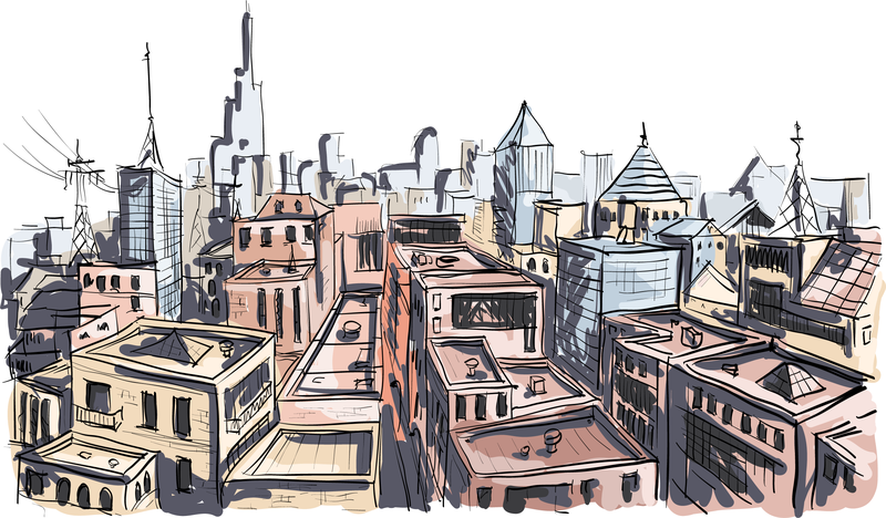 800x468 Vector Painted Building