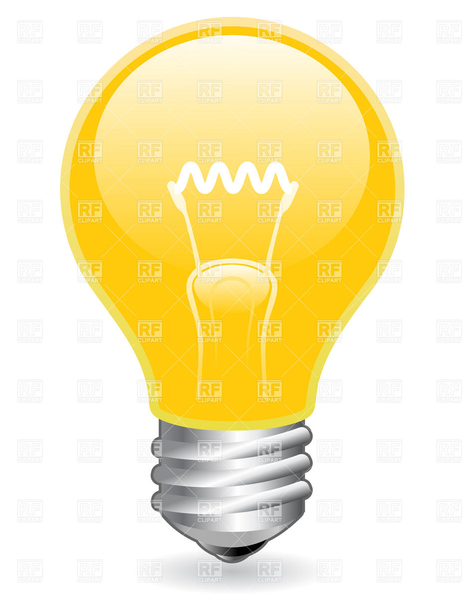 954x1200 Light Bulb Vector Illustration Vector Image Vector Artwork Of