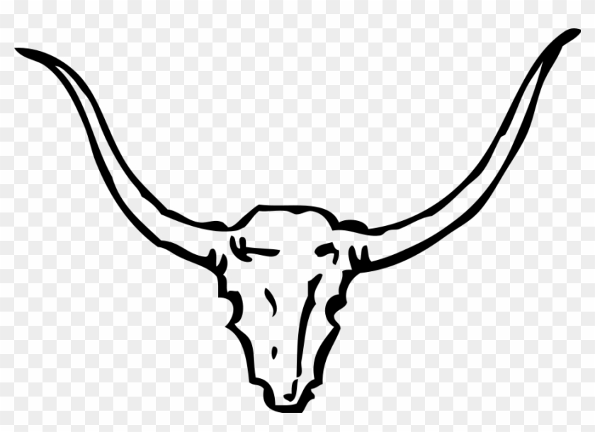 840x610 Bull Skull Clipart, Vector Clip Art Online, Royalty
