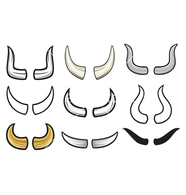 380x400 Horns Clipart Bull Horn