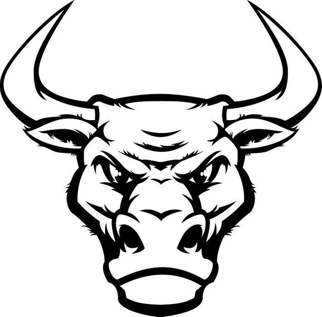 Bull Horns Vector at GetDrawings | Free download