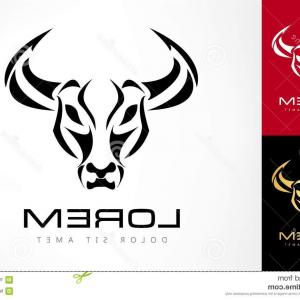300x300 Bulls Logo Silhouette Of A Bull With Horns Vector Sohadacouri