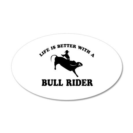 460x460 Bull Rider Vector Designs Wall Decal By Megateezdezines