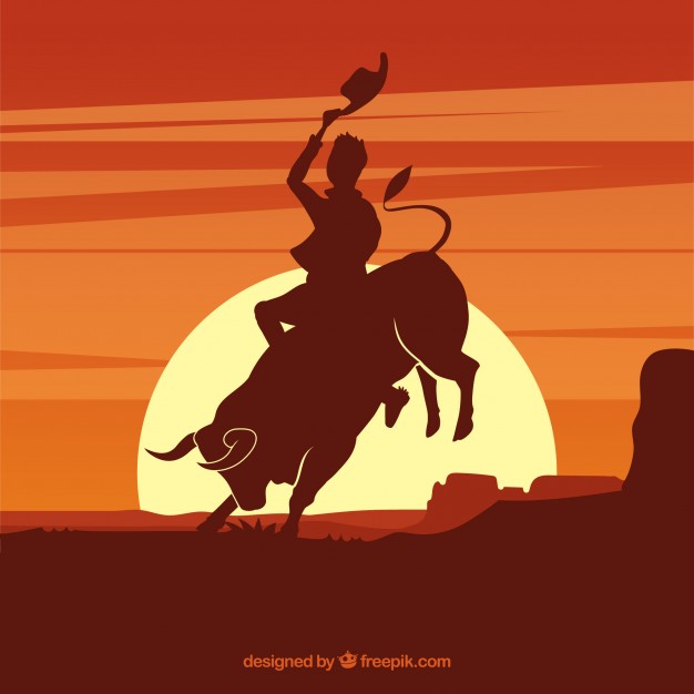 626x626 Bull Riding Vectors, Photos And Psd Files Free Download