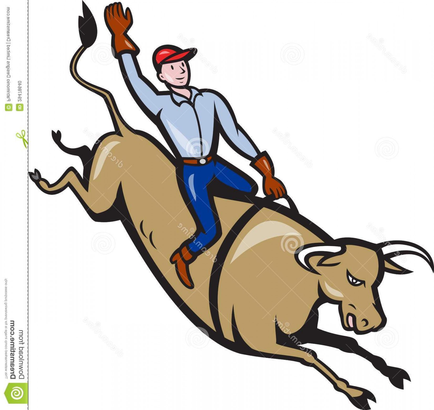 1651x1560 Stock Photo Rodeo Cowboy Bull Riding Retro Image Geekchicpro