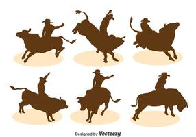 286x200 Bull Rider Free Vector Art