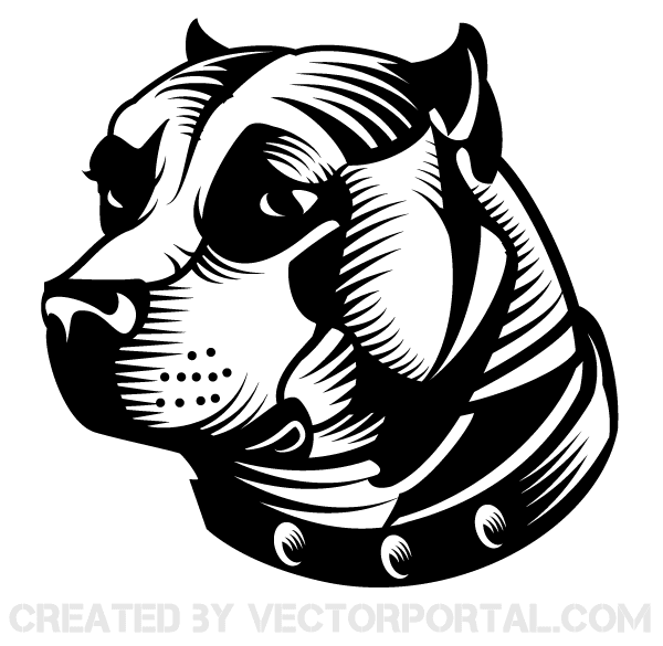 600x585 Free Staffordshire Bull Terrier Vector Art 123freevectors