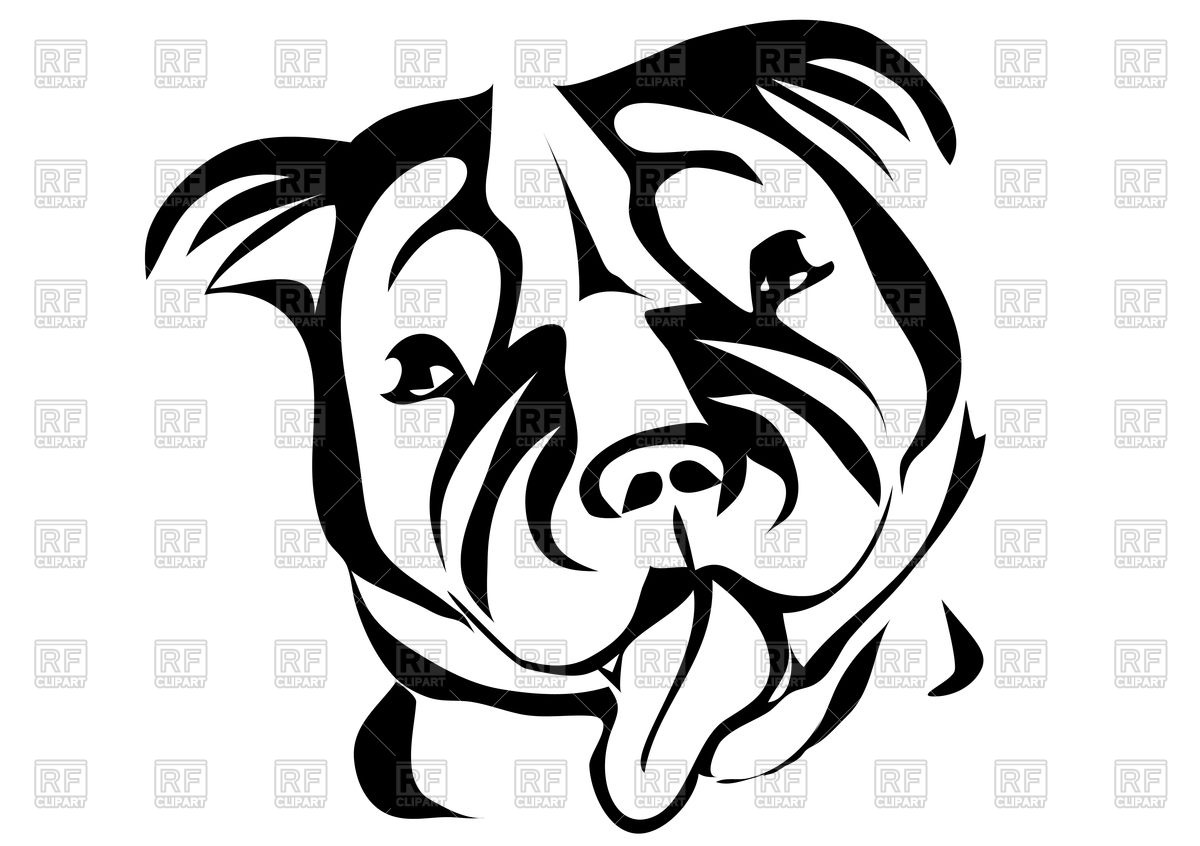 1200x846 Staffordshire Bull Terrier Vector Image Vector Artwork Of Plants