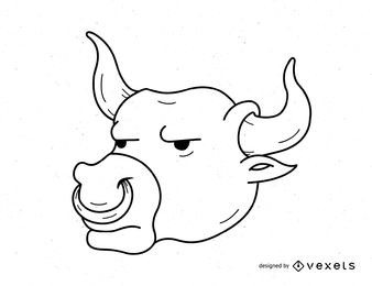 338x260 Bull Vector Amp Graphics To Download