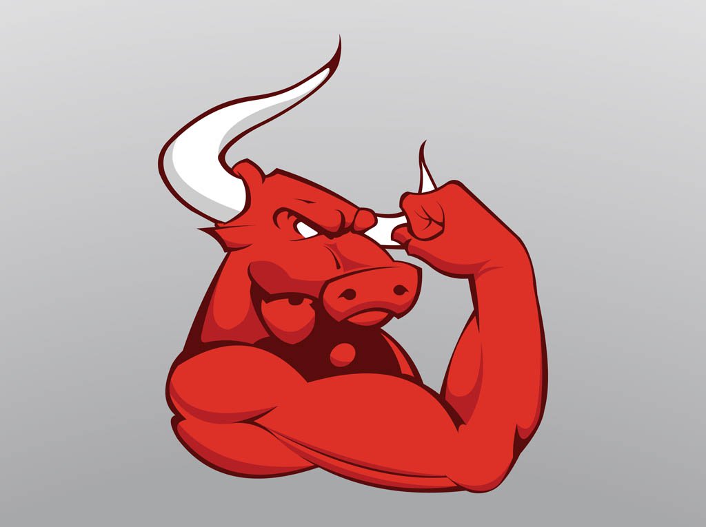 1024x765 Muscular Bull Vector Art Amp Graphics