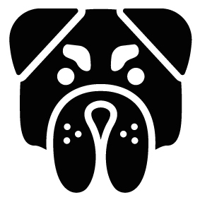 283x283 Collection Of Free Bulldog Vector Face. Download On Ubisafe
