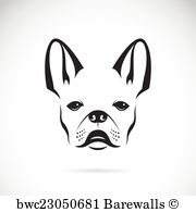 180x195 469 Bulldog Mascot Cartoon Face Posters And Art Prints Barewalls