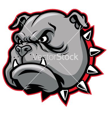 380x400 Bulldog Head Mascot Vector Drawing Drawings And