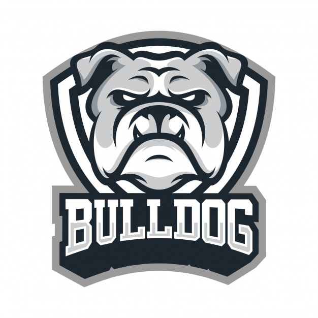 626x626 Bulldog Animal Sport Mascot Head Logo Vector Vector Premium Download