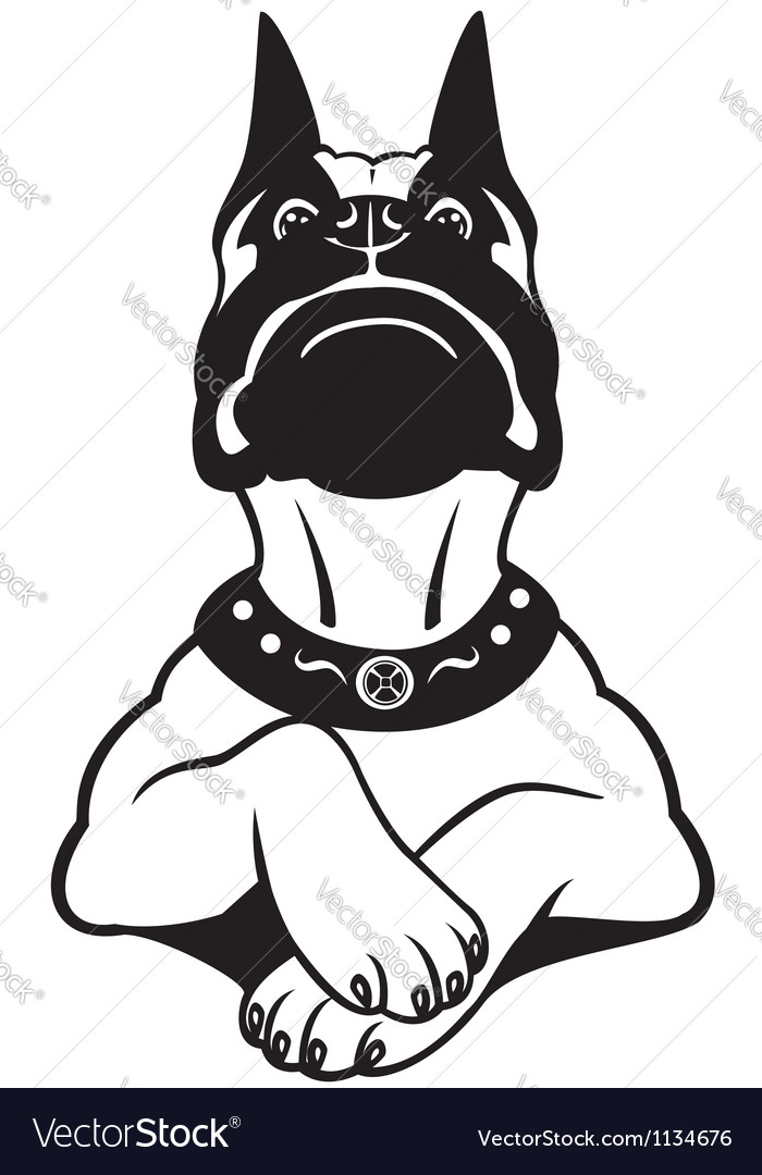 Bulldog Vector Image at GetDrawings | Free download