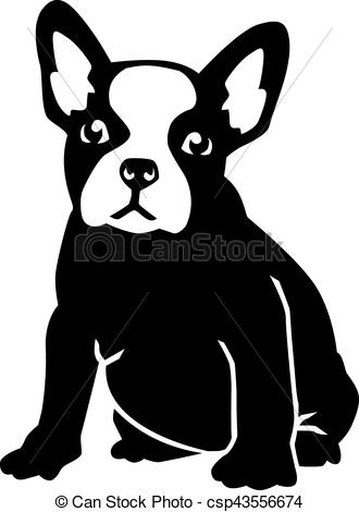330x470 Sitting French Bulldog.
