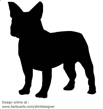 335x355 French Bulldog Clipart Black And White