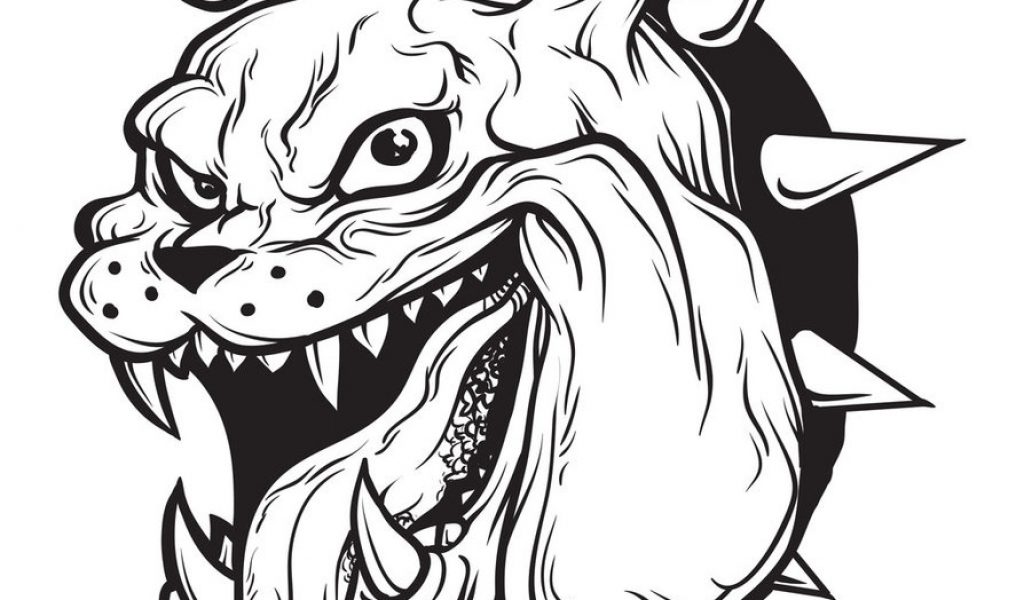 1024x600 Graffiti Character Bull Dog Bulldog Vector Art Free Download