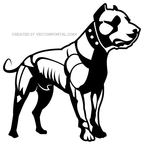 600x600 Bulldog Clipart Vector