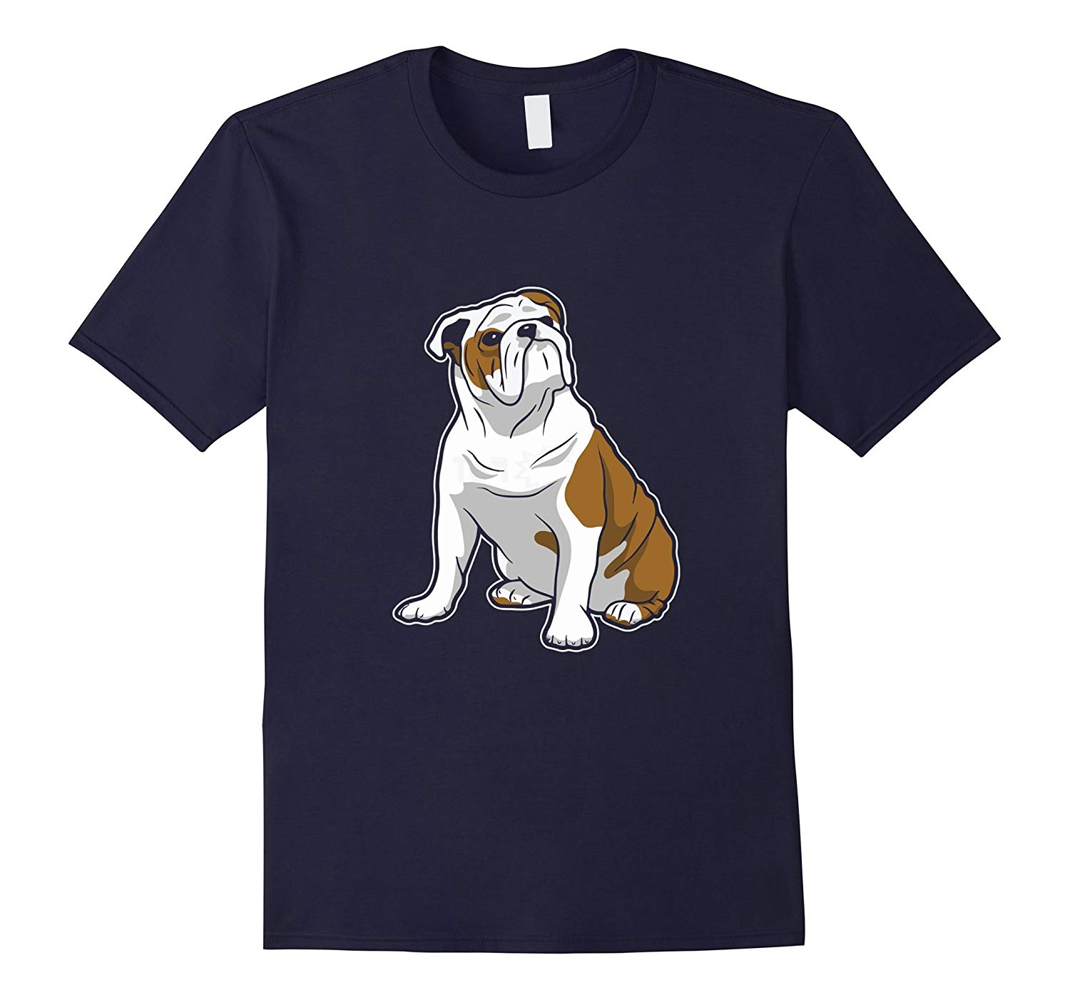 1500x1403 Cute English Bulldog Vector Art T Shirt Bulldog Lovers Tee Ah My