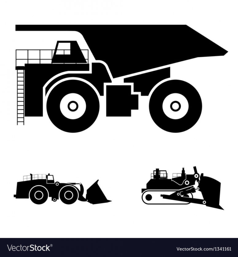 775x837 Coloring Pages ~ Symbol And A Bulldozer And Dump Truck Royalty