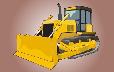 400x253 Free High Detail Yellow Bulldozer Clipart And Vector Graphics
